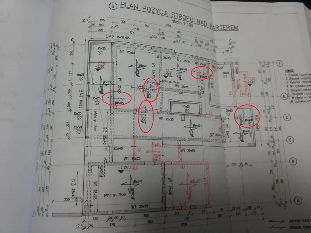 Schemat zbrojenia stropu - Kluczowe informacje i rysunki techniczne