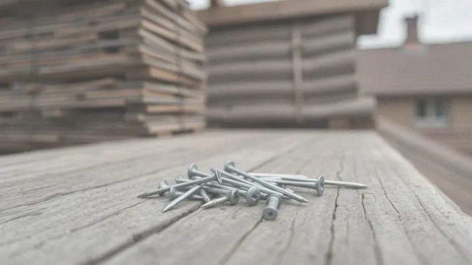 Gwoździe czy wkręty do łat – co wybrać dla lepszej trwałości?