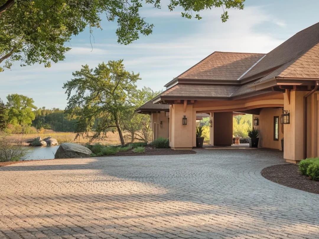 Jaką kostkę brukową wybrać do brązowego dachu, aby uniknąć błędów?