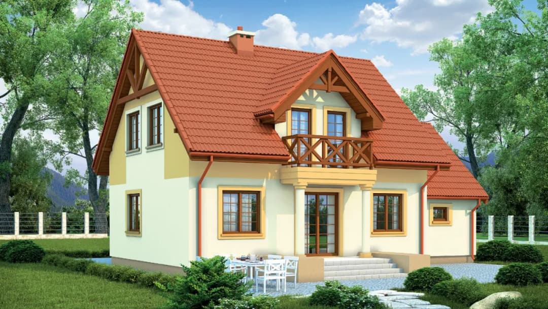 Ceglasty dach jaki kolor elewacji – najlepsze połączenia kolorystyczne