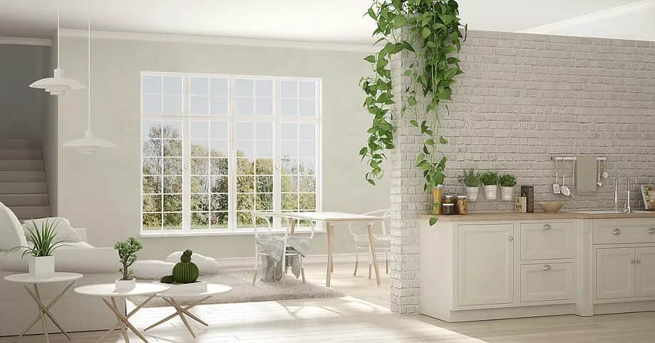 Jakie kolory ścian najlepiej pasują do białej cegły?