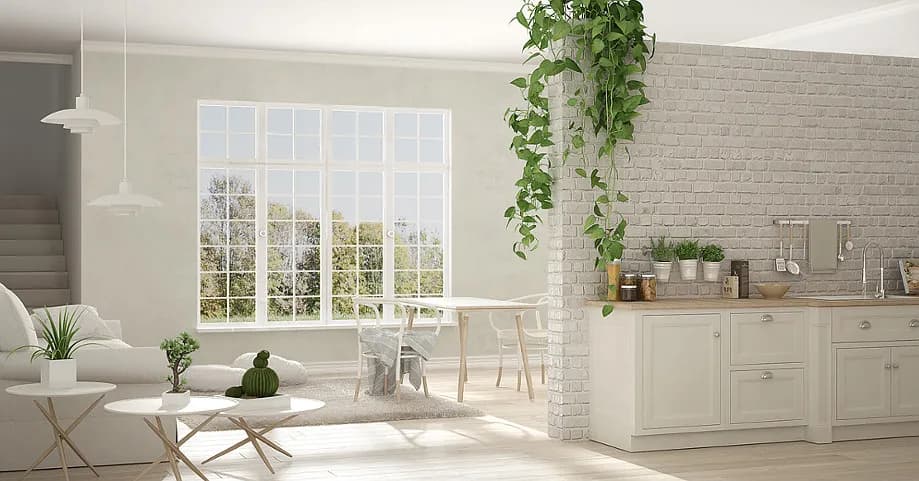 Jakie kolory ścian najlepiej pasują do białej cegły?