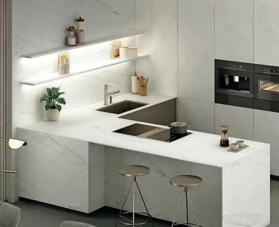 Konglomerat kwarcowy Opole - trwałe blaty kuchenne, które zachwycają