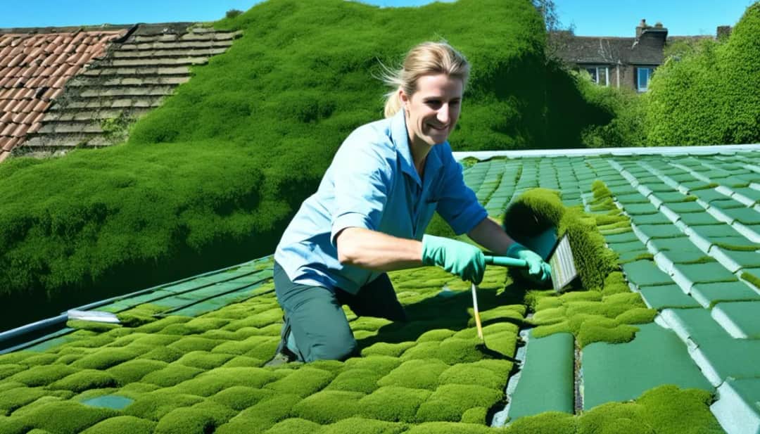 Jak usunąć mech z dachu skutecznie i bezpiecznie - sprawdzone metody